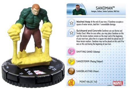 Sandman 040 Avengers Assemble Marvel Heroclix Marvel Avengers Assemble Singles Sandman 040 Avengers Assemble Marvel Heroclix Marvel Avengers Assemble Singles