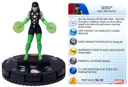 Sersi 042 Avengers Assemble Marvel Heroclix Marvel Avengers Assemble Singles Sersi 042 Avengers Assemble Marvel Heroclix Marvel Avengers Assemble Singles