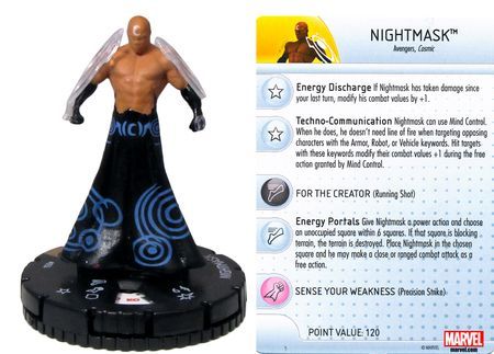 Nightmask 054 Avengers Assemble Marvel Heroclix Marvel Avengers Assemble Singles Nightmask 054 Avengers Assemble Marvel Heroclix Marvel Avengers Assemble Singles