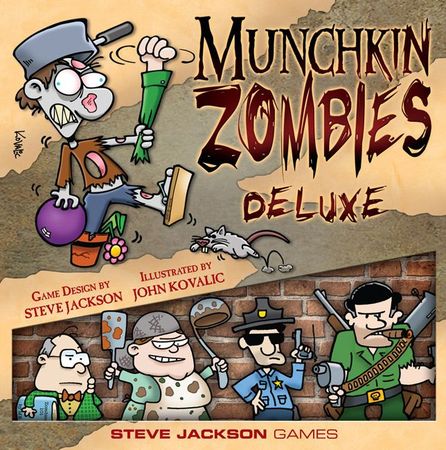 Munchkin Zombie Deluxe Edition SJG1495 Board Games A Z Munchkin Zombie Deluxe Edition SJG1495 Board Games A Z
