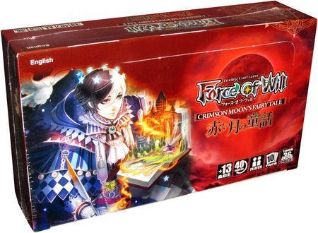 Crimson Moon s Fairy Tale Booster Box of 36 Packs Force of Will Force of Will Sealed Product Crimson Moon s Fairy Tale Booster Box of 36 Packs Force of Will Force of Will Sealed Product