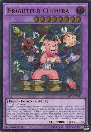 Ultimate Rare Frightfur Chimera CROS EN043 1st Edition Ultimate Rare Frightfur Chimera CROS EN043 1st Edition