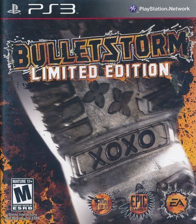 Bulletstorm Playstation 3 Sony PlayStation 3 PS3 Bulletstorm Playstation 3 Sony PlayStation 3 PS3