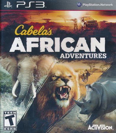 Cabela s African Adventures Playstation 3 Sony Playstation 3 PS3 Cabela s African Adventures Playstation 3 Sony Playstation 3 PS3