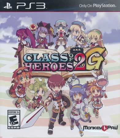 Class of Heroes 2G Playstation 3 Sony Playstation 3 PS3 Class of Heroes 2G Playstation 3 Sony Playstation 3 PS3