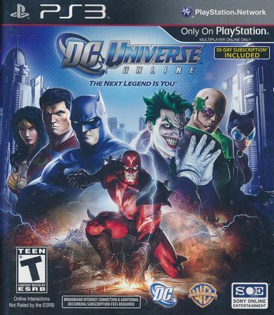 DC Universe Online Playstation 3 DC Universe Online Playstation 3