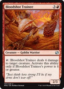 Bloodshot Trainee 107 249 Modern Masters 2015 Singles Bloodshot Trainee 107 249 Modern Masters 2015 Singles