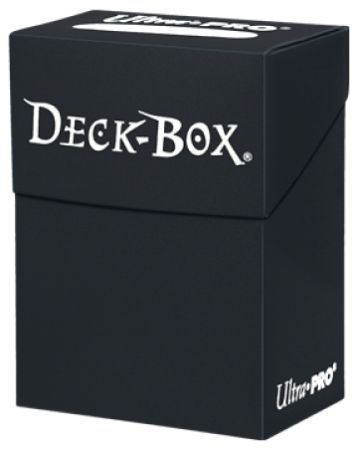 Ultra Pro Black Deck Box UP81453 Deck Boxes Gaming Storage Ultra Pro Black Deck Box UP81453 Deck Boxes Gaming Storage