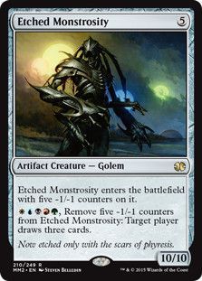 Etched Monstrosity 210 249 Etched Monstrosity 210 249