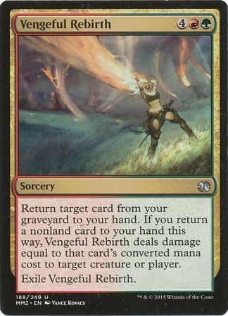 Vengeful Rebirth 188 249 Modern Masters 2015 Singles Vengeful Rebirth 188 249 Modern Masters 2015 Singles
