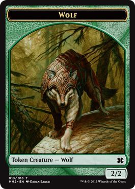 Wolf Token 013 MM2 Modern Masters 2015 Singles Wolf Token 013 MM2 Modern Masters 2015 Singles
