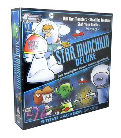 Star Munchkin Deluxe card game Steve Jackson Games SJG1502 Board Games A Z Star Munchkin Deluxe card game Steve Jackson Games SJG1502 Board Games A Z