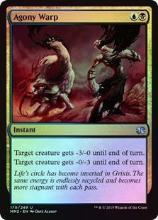 Agony Warp 170 249 Foil Modern Masters 2015 Foil Singles Agony Warp 170 249 Foil Modern Masters 2015 Foil Singles
