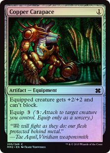 Copper Carapace Foil 205 249 Modern Masters 2015 Foil Singles Copper Carapace Foil 205 249 Modern Masters 2015 Foil Singles