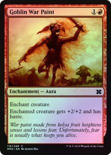 Goblin War Paint 115 249 Foil Goblin War Paint 115 249 Foil