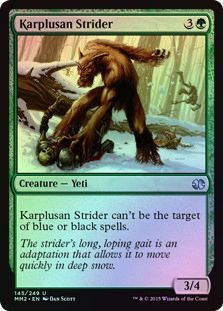 Karplusan Strider 145 249 Foil Modern Masters 2015 Foil Singles Karplusan Strider 145 249 Foil Modern Masters 2015 Foil Singles