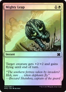 Mighty Leap Foil 24 249 Modern Masters 2015 Foil Singles Mighty Leap Foil 24 249 Modern Masters 2015 Foil Singles