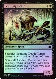 Scuttling Death 094 249 Foil Modern Masters 2015 Foil Singles Scuttling Death 094 249 Foil Modern Masters 2015 Foil Singles