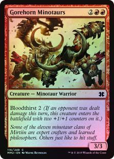 Gorehorn Minotaurs 116 249 Foil Gorehorn Minotaurs 116 249 Foil