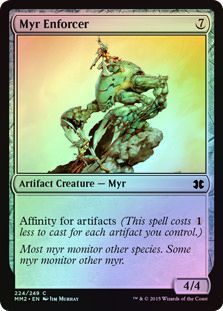 Myr Enforcer 224 249 Foil Myr Enforcer 224 249 Foil