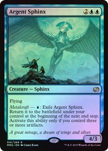 Argent Sphinx 041 249 Foil Modern Masters 2015 Foil Singles Argent Sphinx 041 249 Foil Modern Masters 2015 Foil Singles
