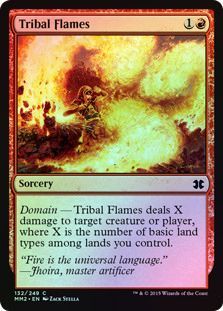 Tribal Flames 132 249 Foil Modern Masters 2015 Foil Singles Tribal Flames 132 249 Foil Modern Masters 2015 Foil Singles