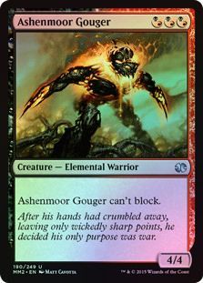 Ashenmoor Gouger 190 249 Foil Ashenmoor Gouger 190 249 Foil