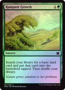 Rampant Growth 157 249 Foil Modern Masters 2015 Foil Singles Rampant Growth 157 249 Foil Modern Masters 2015 Foil Singles