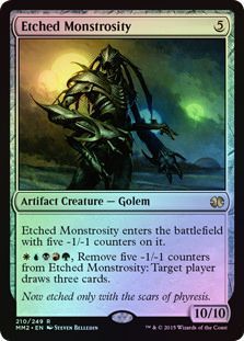 Etched Monstrosity 210 249 Foil Etched Monstrosity 210 249 Foil