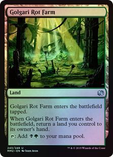 Golgari Rot Farm Foil 243 249 Modern Masters 2015 Foil Singles Golgari Rot Farm Foil 243 249 Modern Masters 2015 Foil Singles