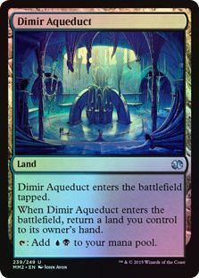 Dimir Aqueduct 239 249 Foil Modern Masters 2015 Foil Singles Dimir Aqueduct 239 249 Foil Modern Masters 2015 Foil Singles