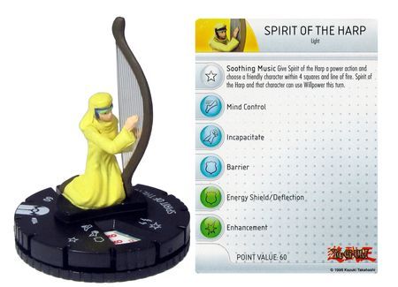 Spirit of the Harp 004 Yugioh Series Three Heroclix Other Yugioh HeroClix Series Three Spirit of the Harp 004 Yugioh Series Three Heroclix Other Yugioh HeroClix Series Three
