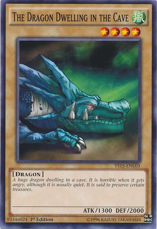 The Dragon Dwelling in the Cave YS15 ENL03 Common 1st Edition Starter Deck Dark Legion Saber Force The Dragon Dwelling in the Cave YS15 ENL03 Common 1st Edition Starter Deck Dark Legion Saber Force