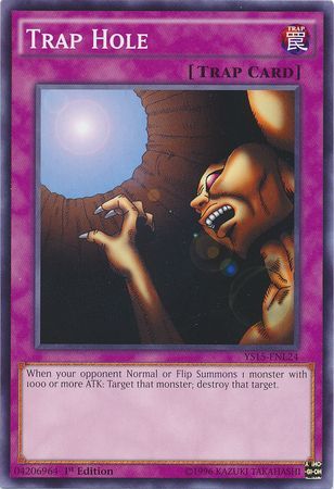 Trap Hole YS15 ENL24 Common 1st Edition Starter Deck Dark Legion Saber Force Trap Hole YS15 ENL24 Common 1st Edition Starter Deck Dark Legion Saber Force