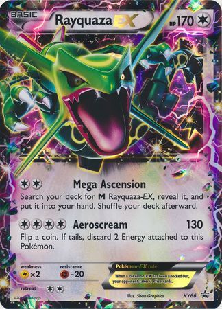 Shiny Rayquaza EX - XY69 - Oversized Jumbo Promo