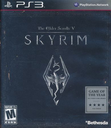 Elder Scrolls V Skyrim Playstation 3 Sony Playstation 3 PS3 Elder Scrolls V Skyrim Playstation 3 Sony Playstation 3 PS3