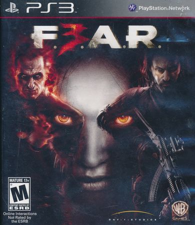 F E A R 3 Playstation 3 Sony Playstation 3 PS3 F E A R 3 Playstation 3 Sony Playstation 3 PS3
