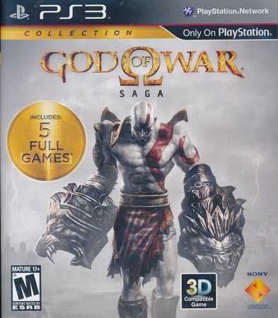 God of War Saga Dual Pack Playstation 3 Sony Playstation 3 PS3 God of War Saga Dual Pack Playstation 3 Sony Playstation 3 PS3