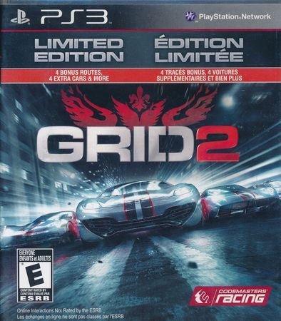 Grid 2 Playstation 3 Sony Playstation 3 PS3 Grid 2 Playstation 3 Sony Playstation 3 PS3