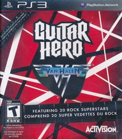 Guitar Hero Van Halen Playstation 3 Sony PlayStation 3 PS3 Guitar Hero Van Halen Playstation 3 Sony PlayStation 3 PS3
