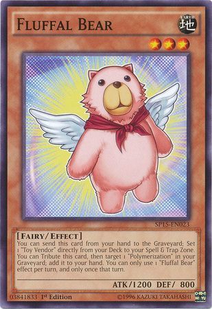 Fluffal Bear SP15 EN023 Common 1st Edition Fluffal Bear SP15 EN023 Common 1st Edition