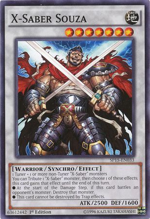 X Saber Souza SP15 EN033 Common 1st Edition X Saber Souza SP15 EN033 Common 1st Edition