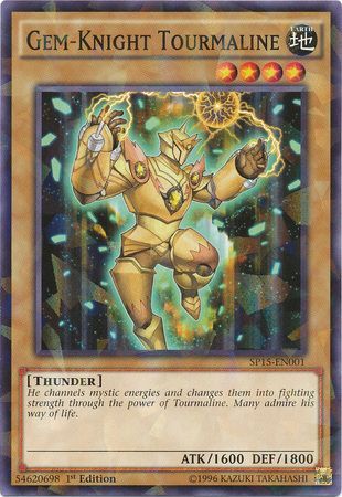 Gem Knight Tourmaline SP15 EN001 Shatterfoil Rare 1st Edition Star Pack ARC V Singles Gem Knight Tourmaline SP15 EN001 Shatterfoil Rare 1st Edition Star Pack ARC V Singles