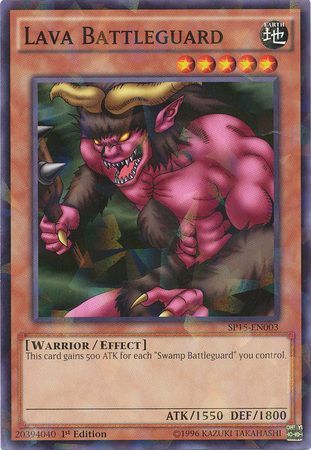 Lava Battleguard SP15 EN003 Shatterfoil Rare 1st Edition Star Pack ARC V Singles Lava Battleguard SP15 EN003 Shatterfoil Rare 1st Edition Star Pack ARC V Singles