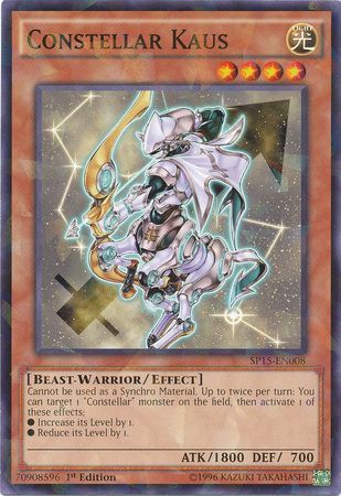 Constellar Kaus SP15 EN008 Shatterfoil Rare 1st Edition Constellar Kaus SP15 EN008 Shatterfoil Rare 1st Edition