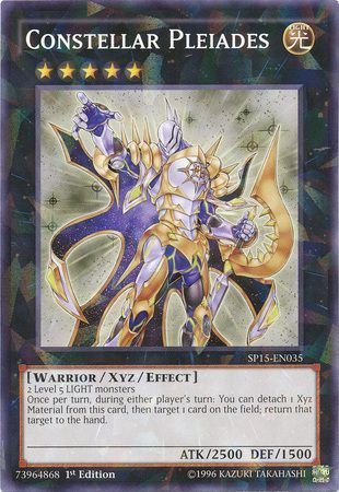 Constellar Pleiades SP15 EN035 Shatterfoil Rare 1st Edition Constellar Pleiades SP15 EN035 Shatterfoil Rare 1st Edition