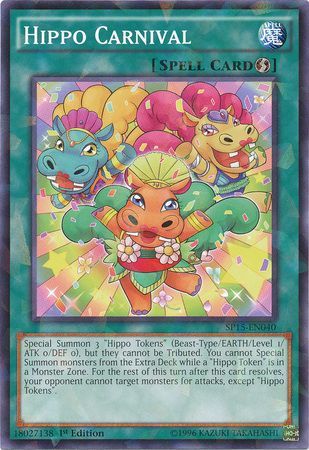 Hippo Carnival SP15 EN040 Shatterfoil Rare 1st Edition Hippo Carnival SP15 EN040 Shatterfoil Rare 1st Edition