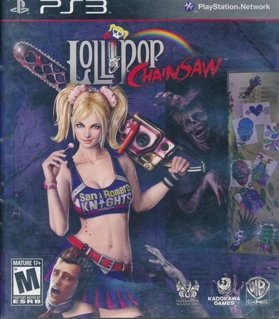 Lollipop Chainsaw Playstation 3 Sony Playstation 3 PS3 Lollipop Chainsaw Playstation 3 Sony Playstation 3 PS3