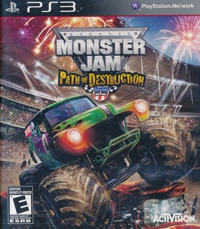 Monster Jam Path of Destruction Playstation 3 Sony Playstation 3 PS3 Monster Jam Path of Destruction Playstation 3 Sony Playstation 3 PS3