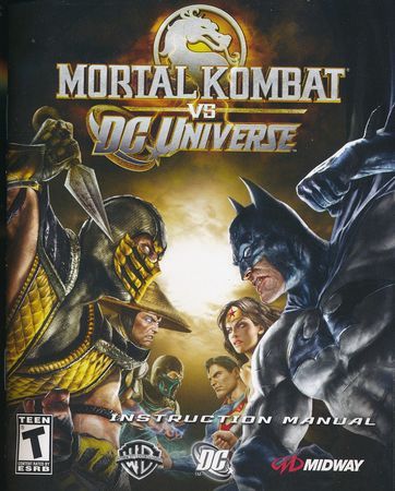 Mortal Kombat vs DC Universe Playstation 3 Sony Playstation 3 PS3 Mortal Kombat vs DC Universe Playstation 3 Sony Playstation 3 PS3